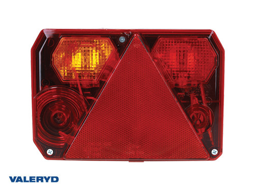 Tail light Radex left 220x140x52 mm 6-function bayonett 5-pol [3010334]