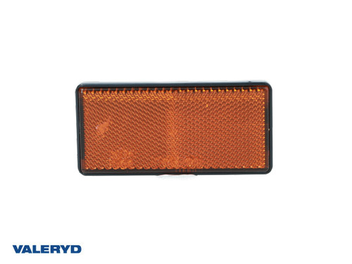 Rectangular reflector Radex adhesive orange 103x51 mm [3160159]