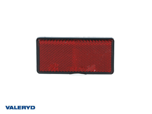 Rectangular reflector Radex adhesive red 103x51 mm [3160160]