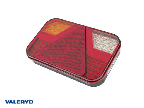 LED Tail light 7-function left Ajba 12V 220x138x35,5mm [3010319]