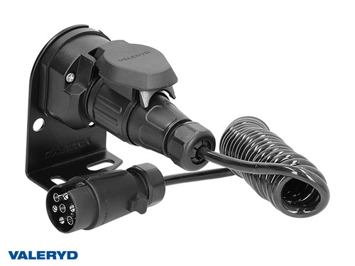 Set kabela 13-7 polova s ​​utičnicom, spiralnim kabelom i držačem