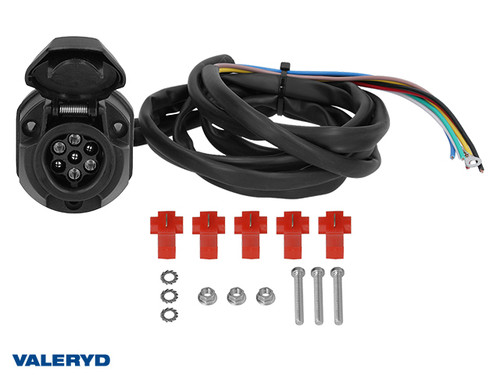 Steckdose 7-polig mit Kabel 1,5 m