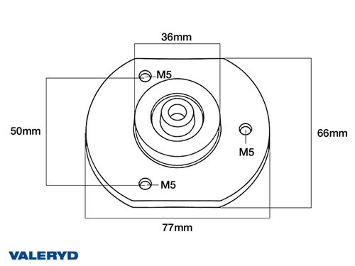 Steckdose 7-polig mit Kabel 1,5 m