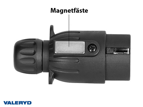 Electrical plug 7-pin. screw lock with magnet [3060018]