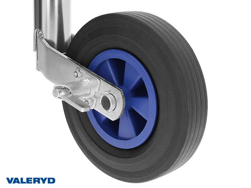 Jockey wheel Ø48 mm Plastic rim. Solid rubber wheel 200x50 mm with lock. Support load 150 kg [6659004]