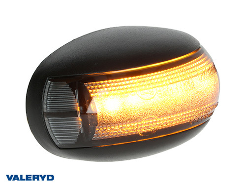 LED Side marking light Valeryd Arctic Night yellow 12-36V 0,15m kabel    
