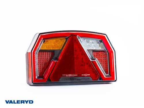 LED Rear light SCANDI-372 Le 240x140 mm 12-36V Bayonet connection 6-pin [3010232]