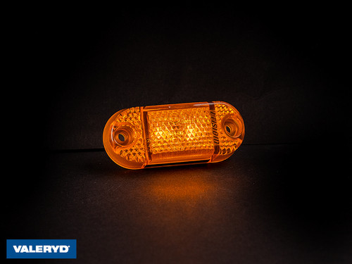 LED Side marking light Valeryd 65x28x18mm yellow 12-36V incl.150mm cable    [3170096]