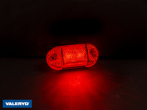 LED Position light Valeryd 65x28x18mm red 12-36V incl.150mm cable  [3170095]