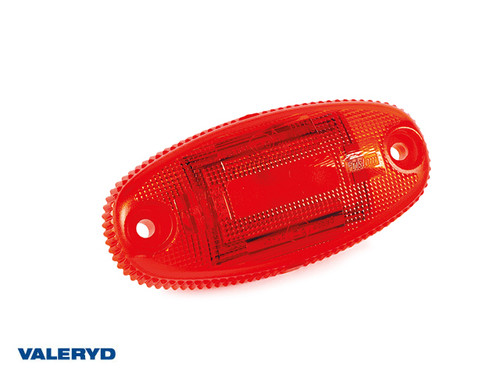 LED Position light Valeryd 73×35,6×18,6mm red 12-36V incl.150mm cable [3170092]