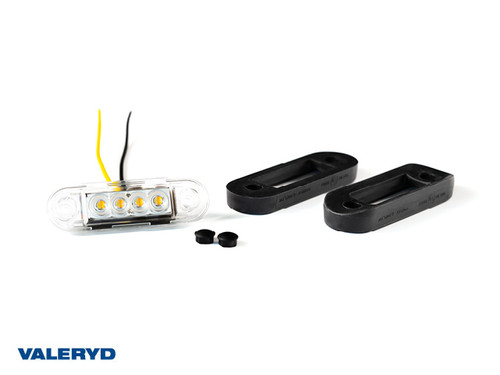 LED Position light Valeryd 84,2x27,7x12,8mm White/Yellow 12-36V incl. 150mm Cable LED Position light Valeryd 84,2x27,7x12,8mm White/Yellow 12-36V incl. 150mm Cable