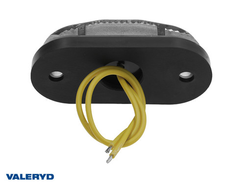 LED Side marking light Valeryd Arctic Night yellow 12-36V 0,15m cable   