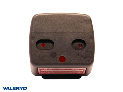 Tail light Ajba Right/Left 108x103x52 two-light cluster, cable entry at the rear (2-pack)