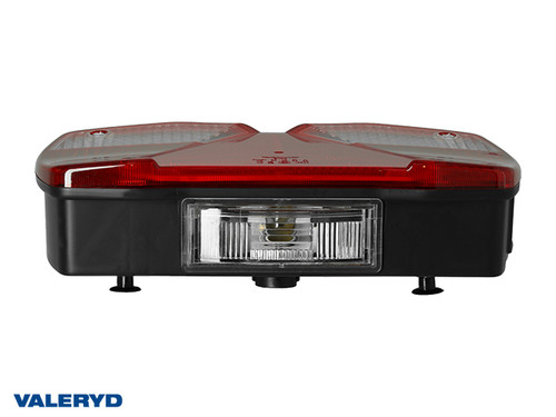 Rear light SIM Left 240x139x60.6, 5-pin bayonet, license plate light below [3010163]