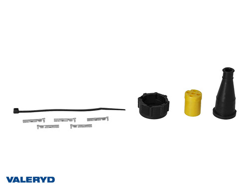 Rear light SIM Left 240x139x60.6, 5-pin bayonet, license plate light on side [3010161]