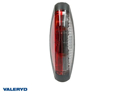 Aspöck Flexipoint II End outline marker Red/White 123x39x29.3mm  [3230011]