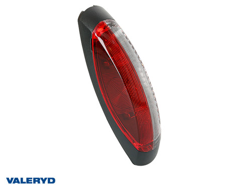 Aspöck Flexipoint II End outline marker Red/White 123x39x29.3mm  [3230011]