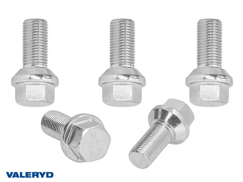 Wheel Bolt Conical Uni M14x1.5 Wrench Size 19 mm (5er-Pack) [1229114]
