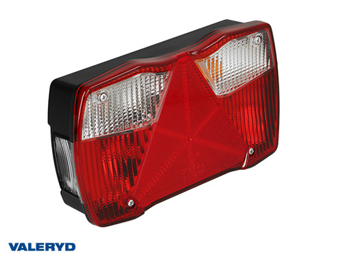 Rear light SIM Right 240x139x60.6, 5-pin bayonet, license plate light on side [3010162]