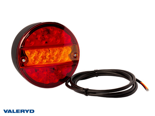 LED Tail light WAŚ Right/Left Ø142x78, 2 m Cable