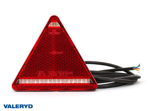 LED Tail light WAŚ R 163x144x60,3, 1,85 m Cable [3015020]