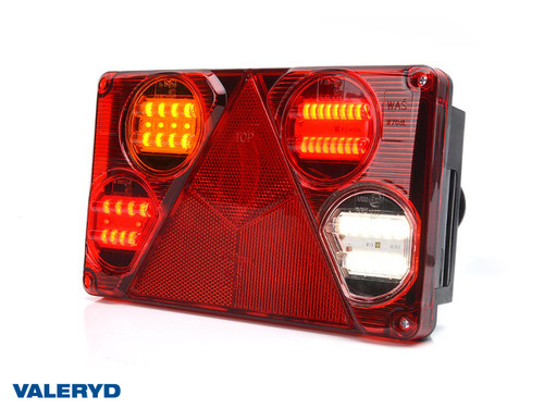 LED Tail light WAŚ L 232x142x59, 1,95 m Cable