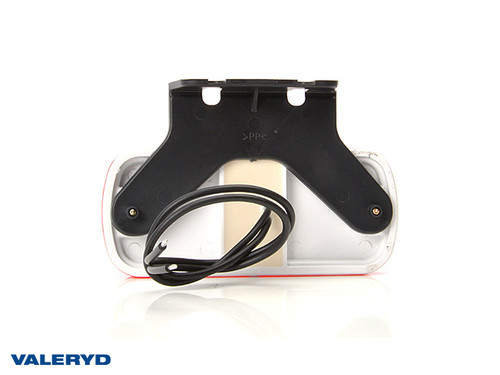 LED Position light WAŚ 105,4x67,5x33,8 red, 0,24 m Cable with rubber bracket [3155081]