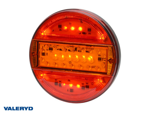 LED Tail light WAŚ R/L Ø165x25, 2 m Cable