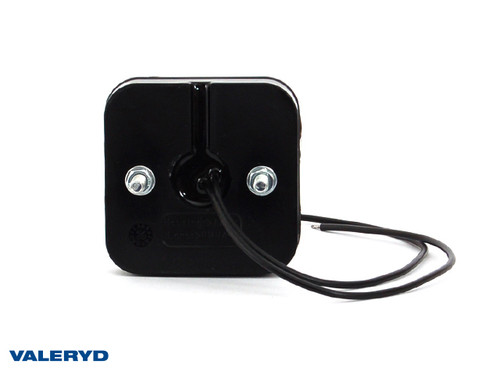 LED Position light WAŚ 65x65x28 white, 0,22 m Cable