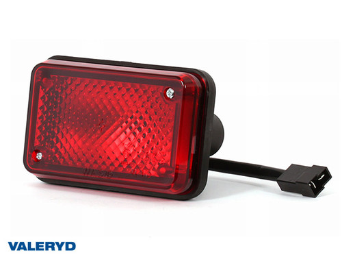 Position light WAŚ 136x86x82 red, 0,18 m Cable