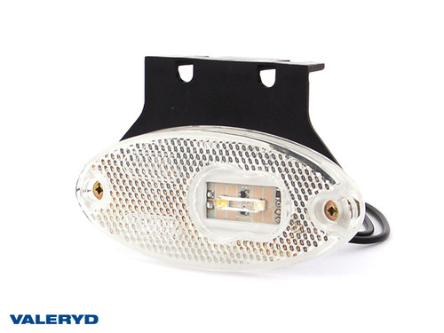 LED Position light WAŚ 102x68x12 white, 0,22 m Cable [3155111]