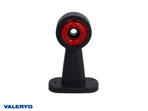 LED End outline marker WAŚ R/L 135x89x49 red/white 270mm Cable