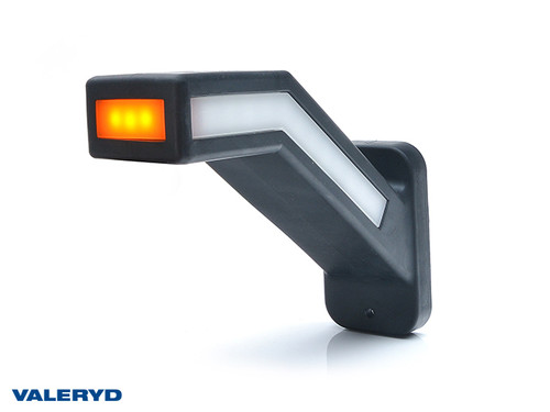 LED End outline marker WAŚ R 184,9x145,5x58 yellow/white/red 400mm Cable [3155380]