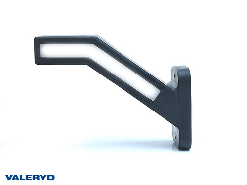 LED End outline marker WAŚ R 184,9x145,5x58 yellow/white/red 240mm Cable [3155350]