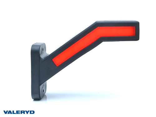 LED End outline marker WAŚ R 184,9x145,5x58 yellow/white/red 240mm Cable [3155350]