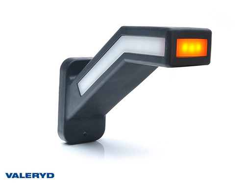 LED End outline marker WAŚ L 184,9x145,5x58 yellow/white/red 400mm Cable [3155371]