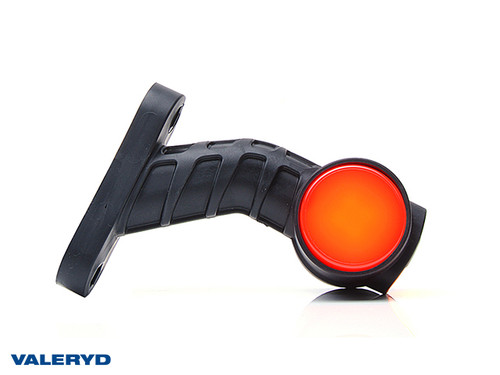 LED End outline marker WAŚ R 134x108x55 white/red 260mm Cable [3155336]