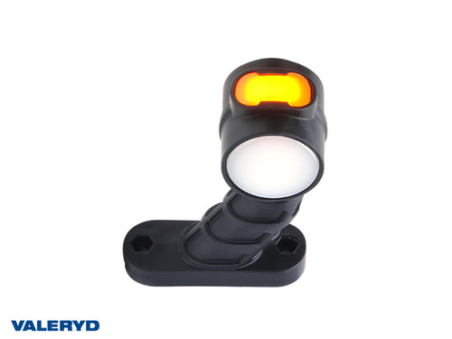 LED End outline marker WAŚ R 134x108x55 yellow/white/red 260mm Cable [3155334]