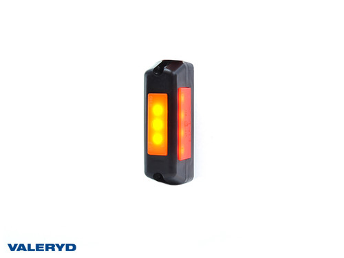 LED End outline marker WAŚ R/L 90x35,5x28 red/white/yellow 210mm Cable