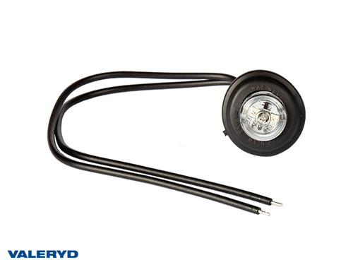 LED Side marking light WAŚ R/L Ø29x9,4 yellow 220mm Cable