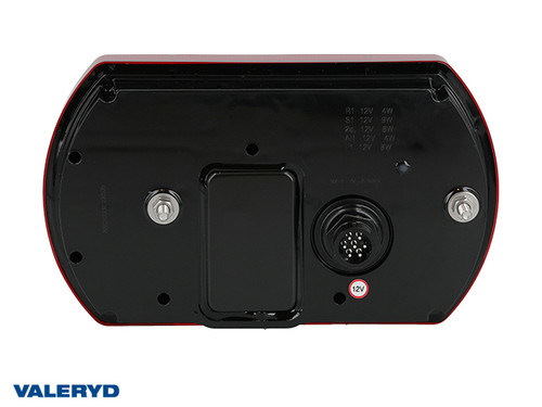 LED Rear Light 236x140x30,8, 7-pin, Left