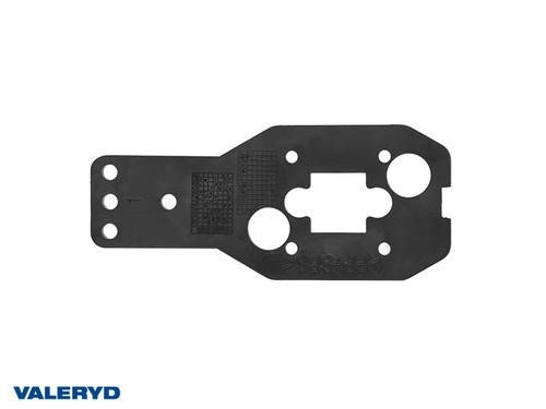 Straight rubber holder for Aspöck Flexipoint