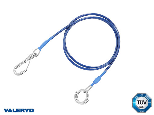 Breakaway cable Universal 1000 mm with ring TÜV-certified