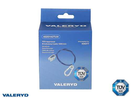 Breakaway cable Knott 1000 mm TÜV-certified