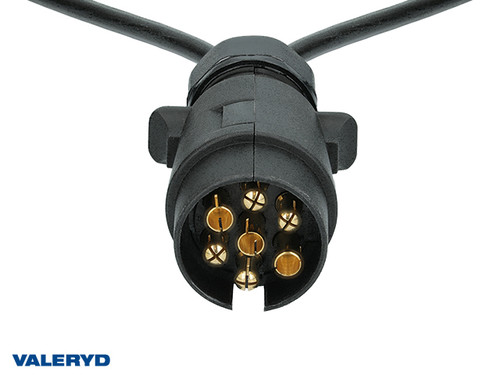 Wiring harness RADEX 7-pin 8 m with 5-pole bayonet