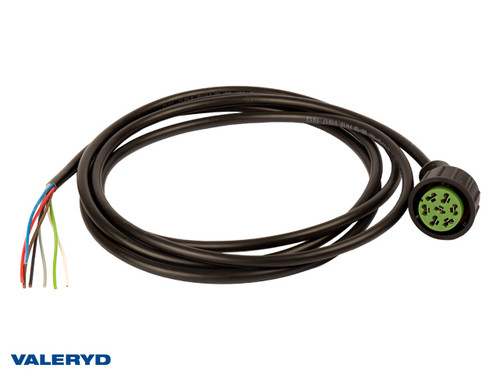 Adapter Aspöck R green 7-pin. fits ASS2 3m Cable [3064003]