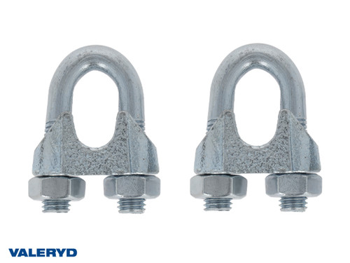 Wire rope grip 8mm galvanized (2 pack) [6729033]