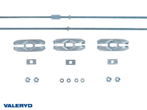 Equalizing yoke for wire BPW/Knott Bogie M8