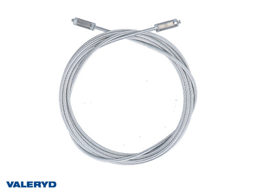 Brake cable Hahn 2500 without sleeve for axle with fastening bolts CC=1900mm [1469005]
