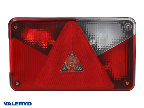 Tail light Aspöck Multipoint 5 Right 238x140x55, Bayonet connection 6(8)-pin  [3010116]